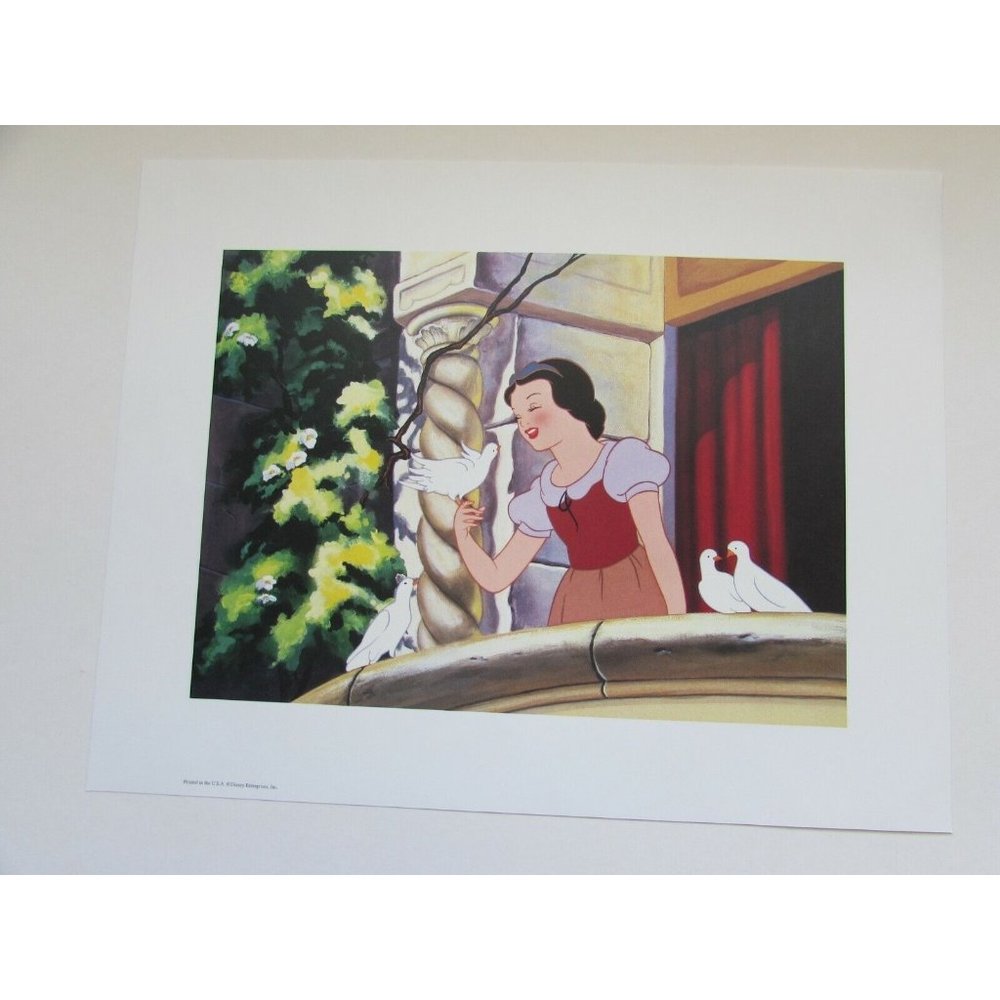 2001 Disney Snow White Lithograph 53084